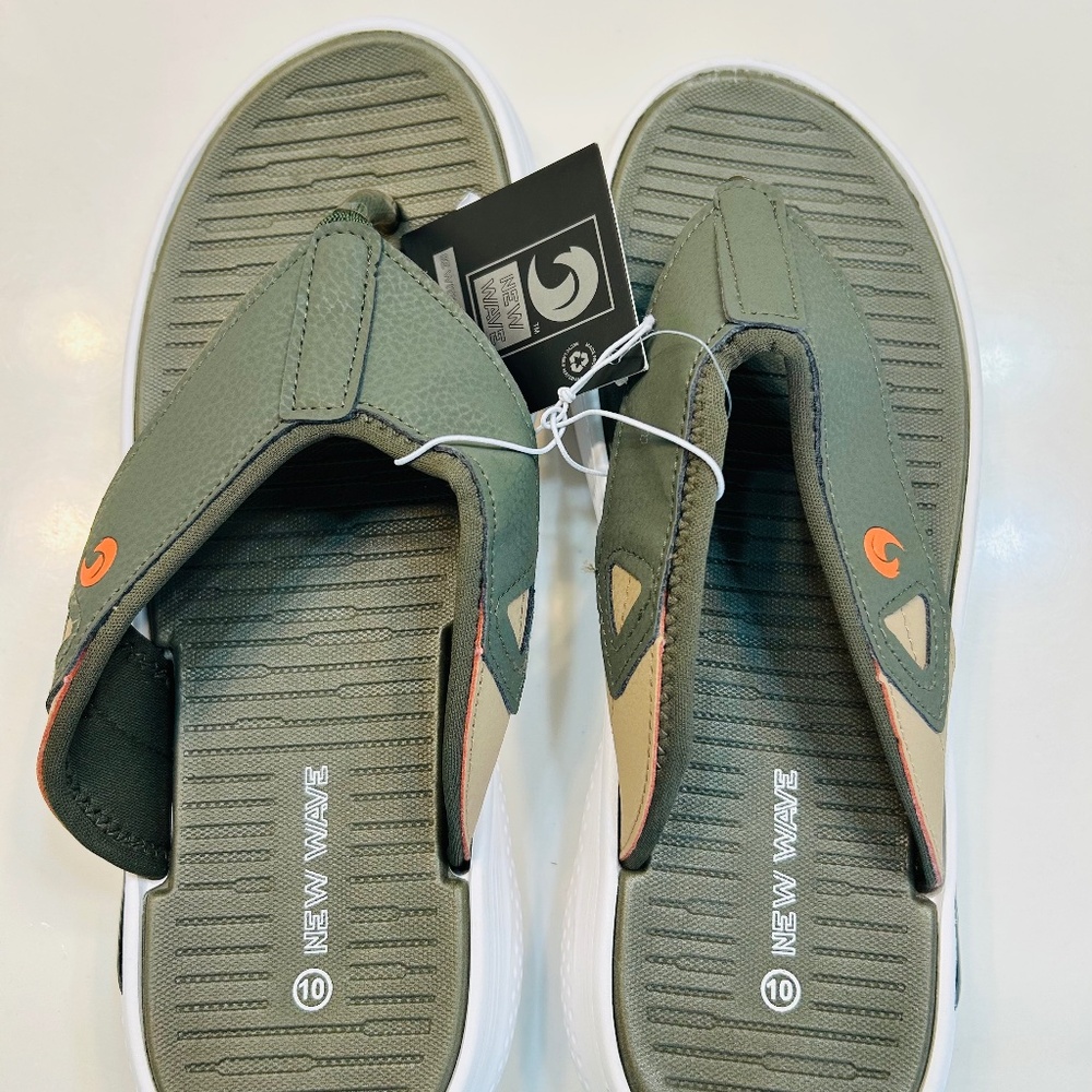 New Wave Thong Flip Flops. New With Tags